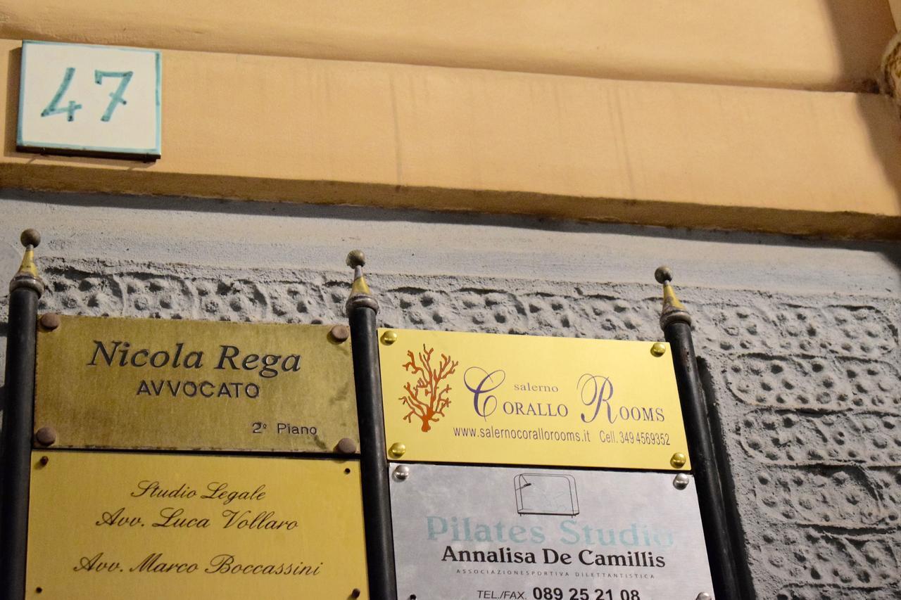 Corallo Rooms Salerno Eksteriør bilde